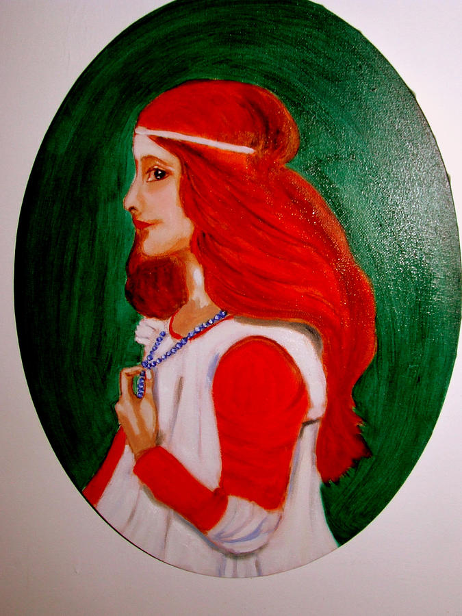 Juliet On Canvas Painting by Rusty Gladdish
