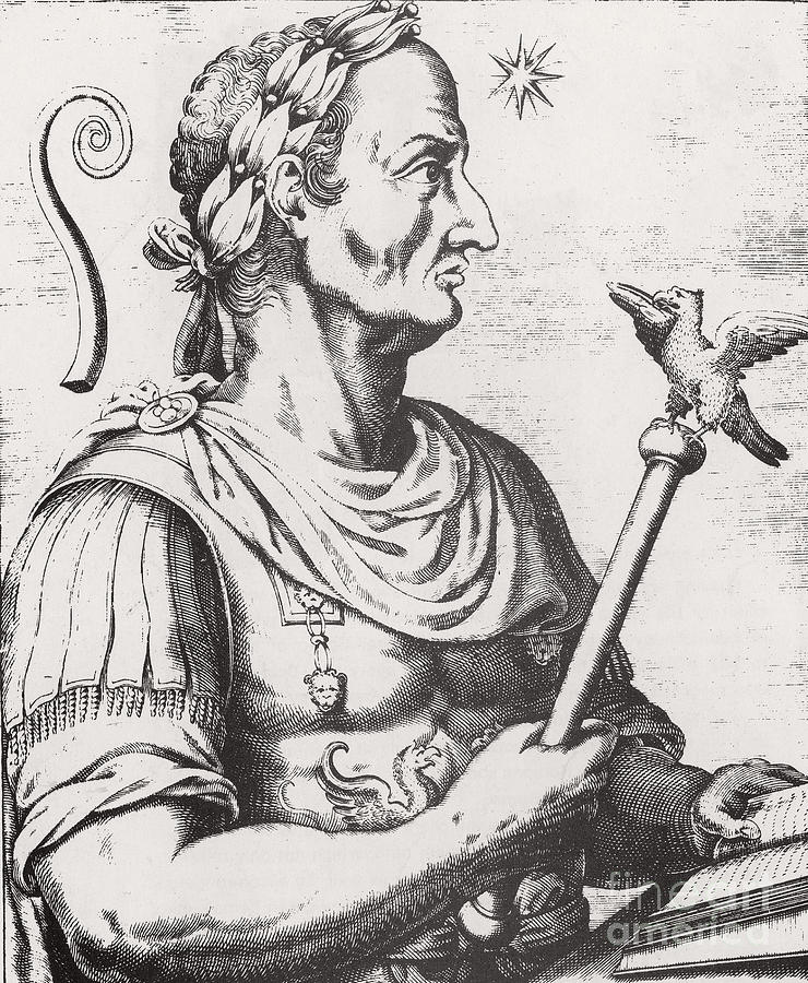 Julius Caesar, Roman General Photograph by Science Source