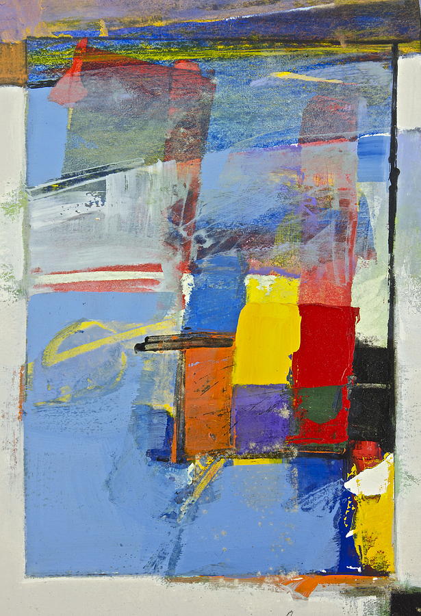 Jumble Detail 1 Painting by Cliff Spohn