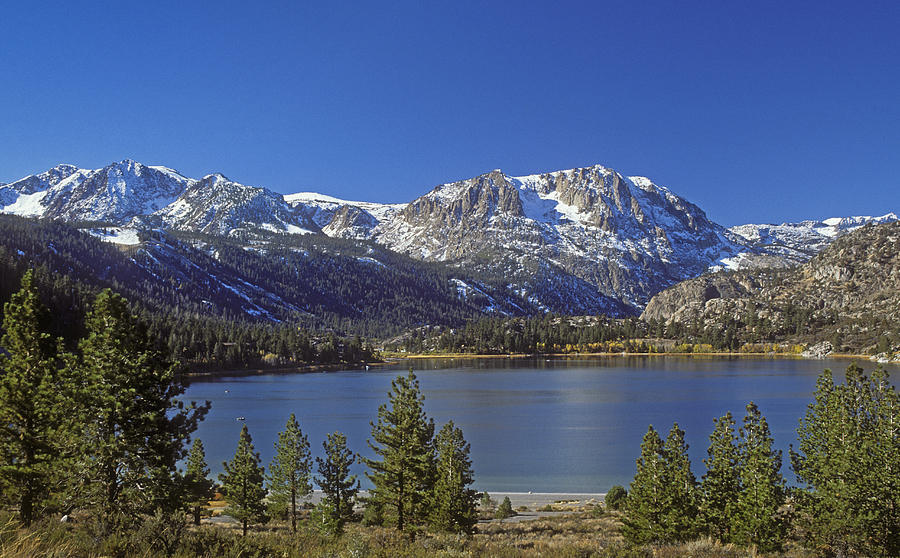 June Lake Sierra Nevada Mountains Photograph by Greg Vaughn - Pixels