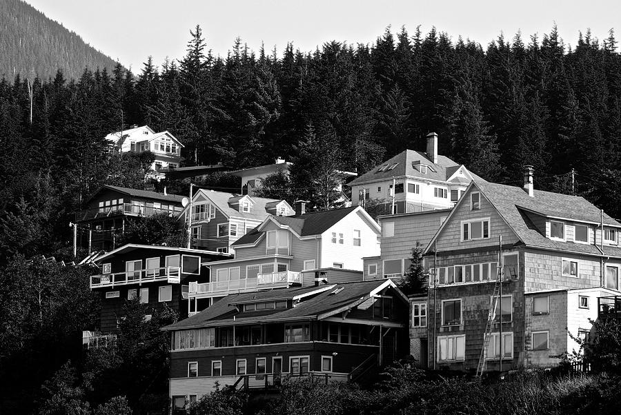 Juneau Homes Photograph by Eric Tressler