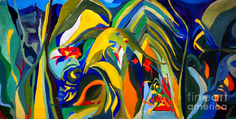 Jungle Painting by Debra Bretton Robinson