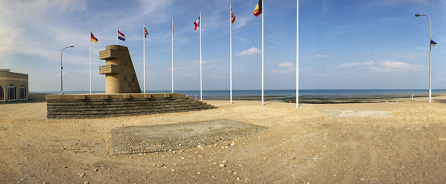 Juno Beach D-Day Monument Photograph by Jan W Faul