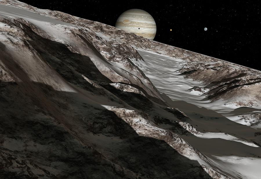 Surface Of Ganymede