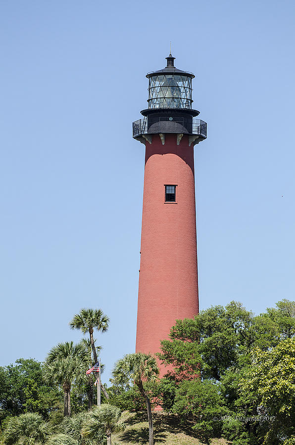 Jupiter Inlet Lighthouse Photograph by Mike Fitzgerald