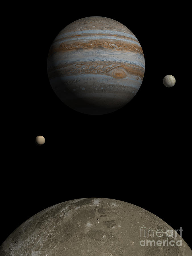Jupiter Rising Digital Art by Nicholas Burningham