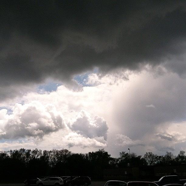 Michigan Photograph - Just About To Hail. May 9 by Lisa Worrell