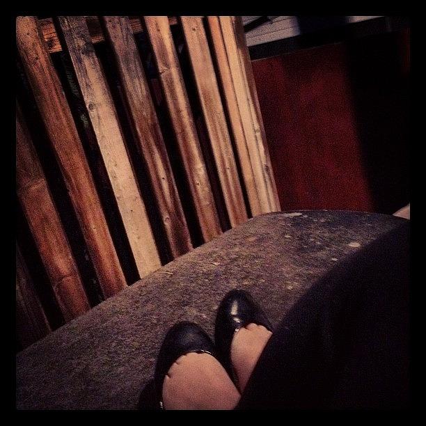 Shoes Photograph - Just #chillin On The Back Patio by Katrina A