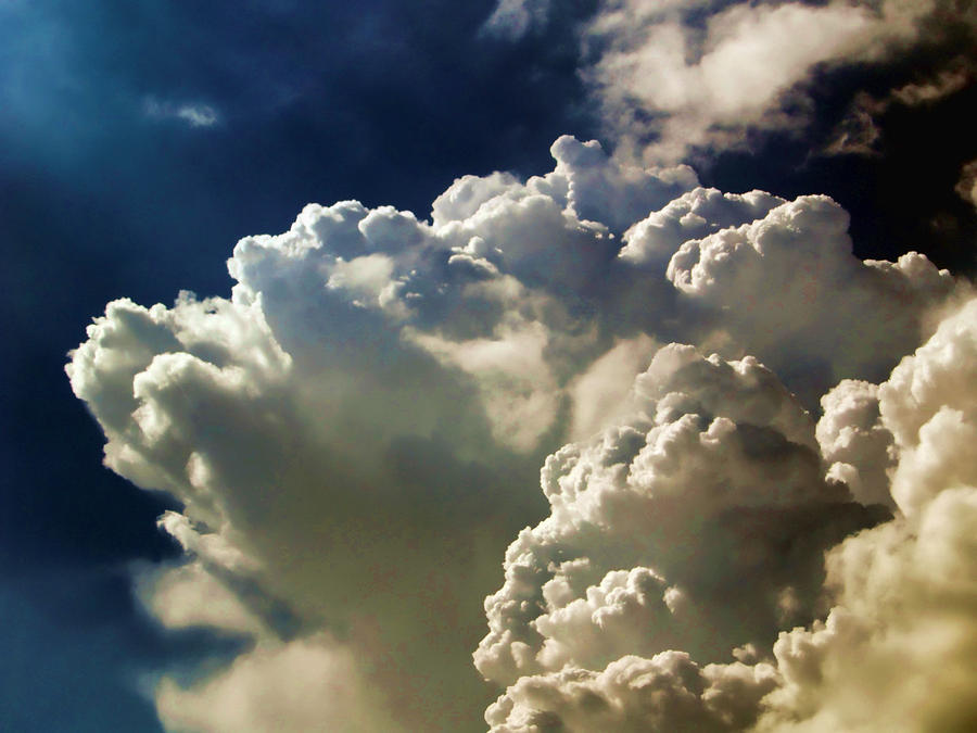 Just Clouds Photograph by Joetta West