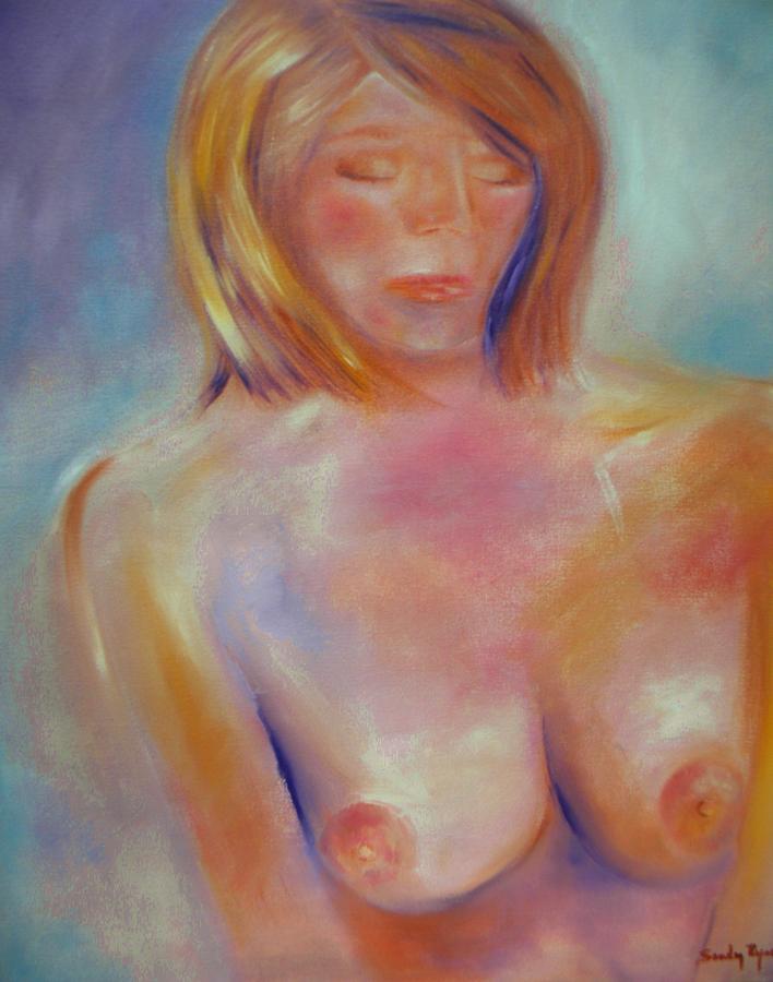 Nude Painting - Just Dozing by Sandy Ryan