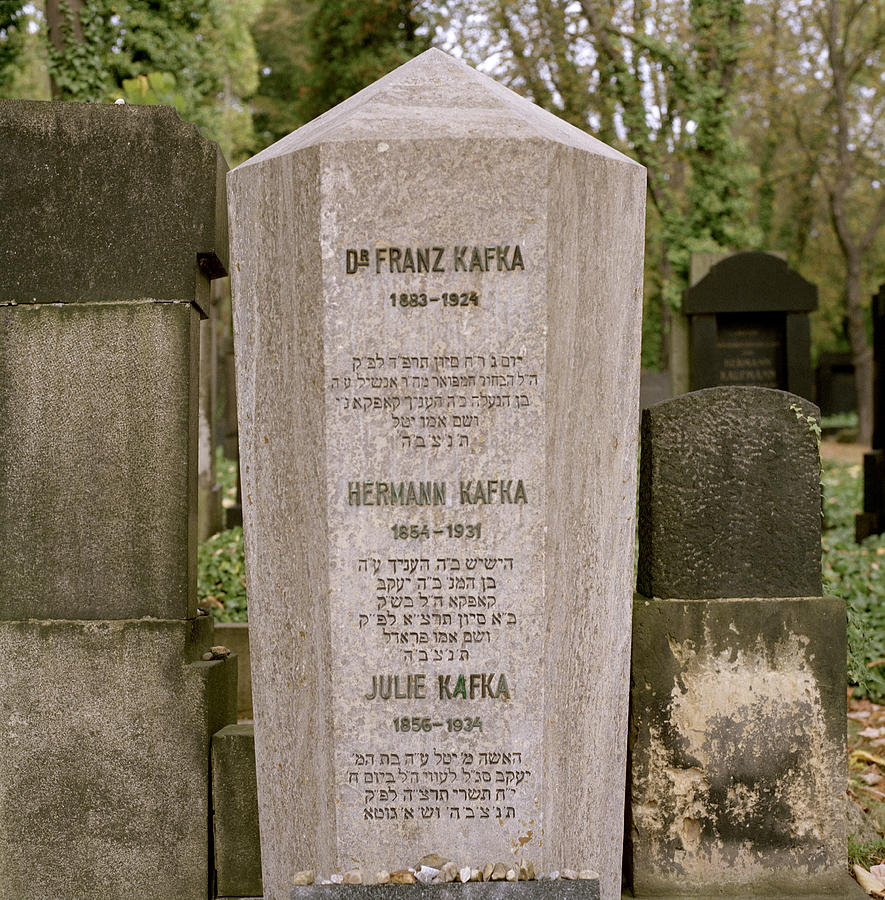 Kafka Grave Photograph by Shaun Higson