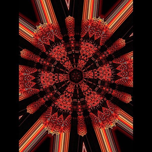 Instagrammers Photograph - #kaleidoscope #igers #instapic by Rita Frederick