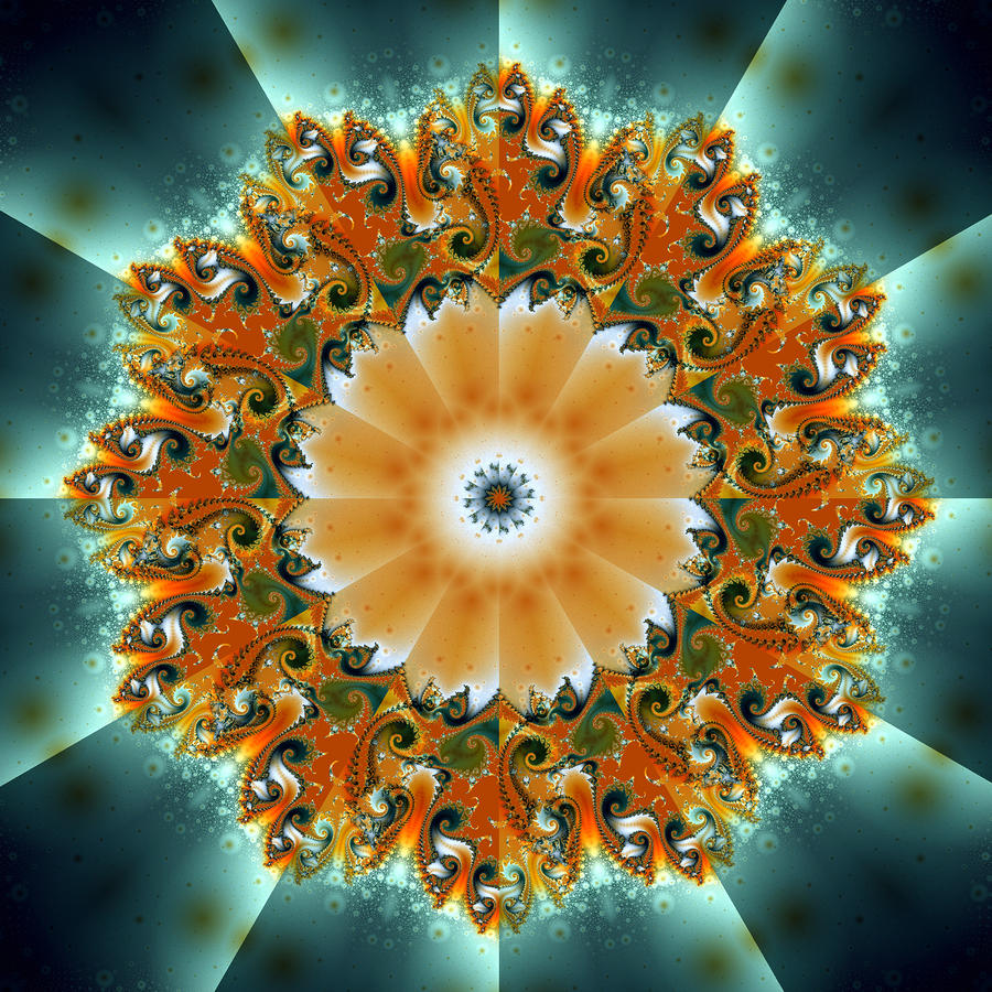 Kaleidoscope II Digital Art by Richard Ortolano