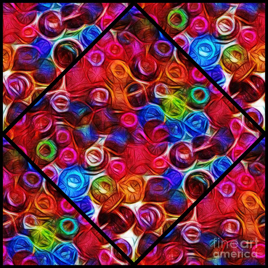 Abstract Photograph - Kaleidoscope by Judi Bagwell