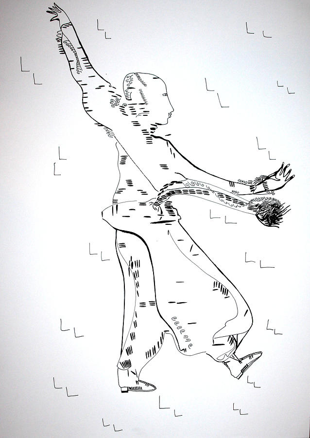 Kalinka dance - Russia Drawing by Gloria Ssali