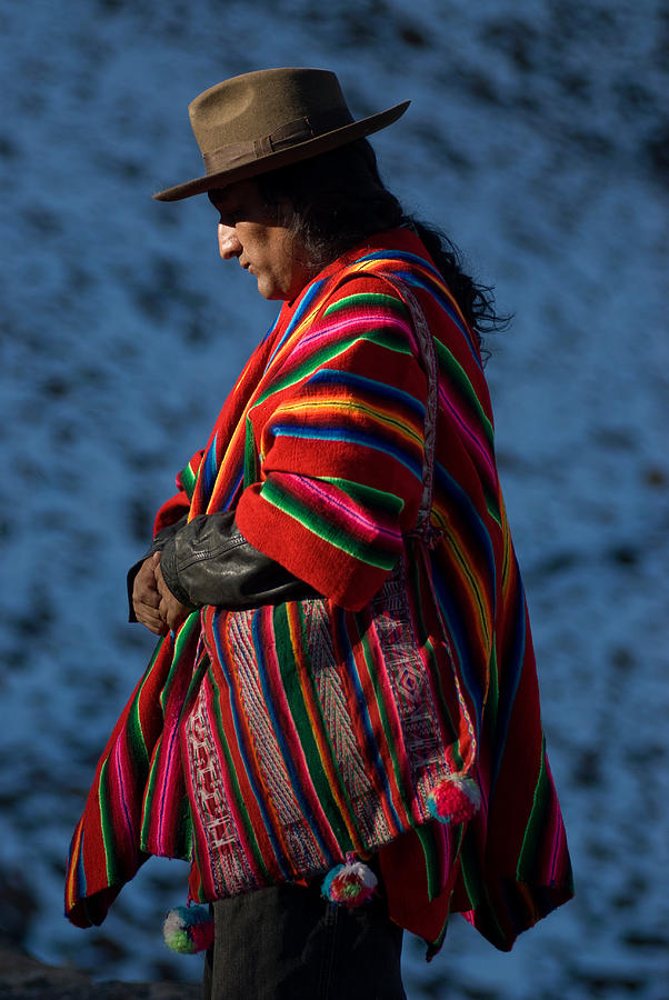 Kallawaya Medicine Man Republic Of Bolivia Photograph By Eric Bauer