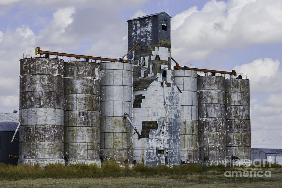 Kansas Grain Elevator II Photograph by David Waldrop