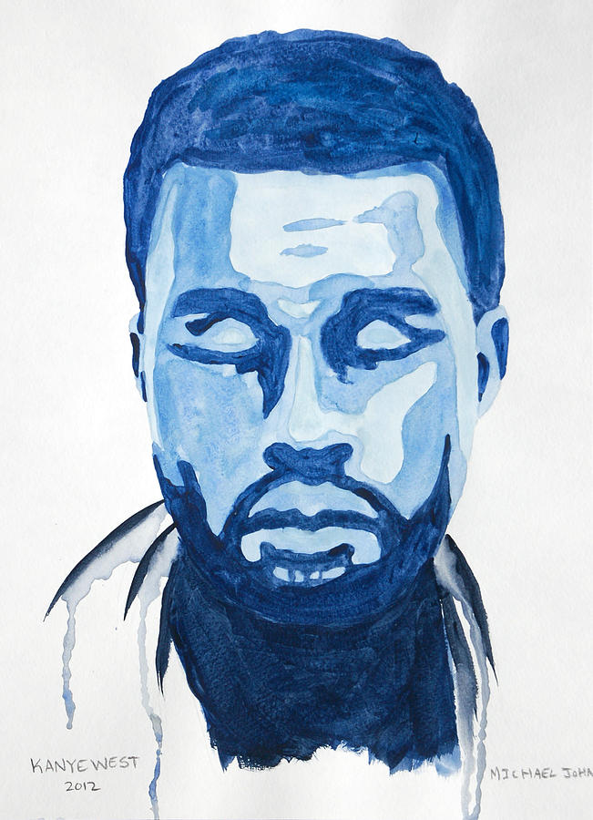 Kanye West Painting - Kanye West by Michael Ringwalt