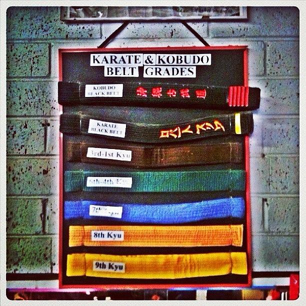 Japan Photograph - Karate Belts #fairfax #fcnphoto #sydney by Luke Fuda