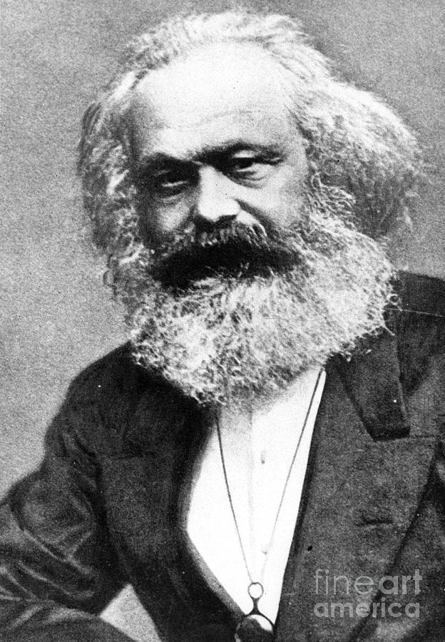 Portrait Photograph - Karl Marx by Unknown