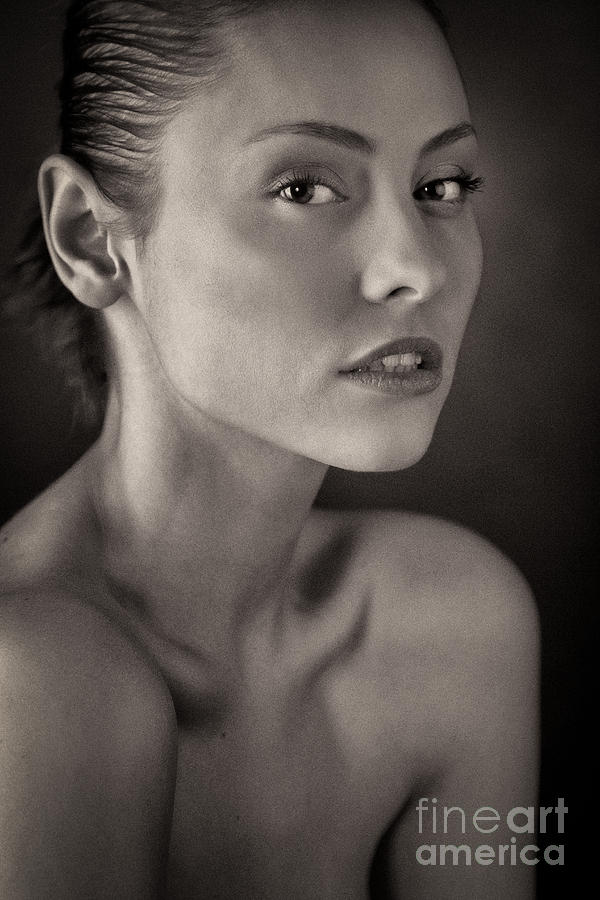 Black And White Photograph - Kate by Eugene Volkov