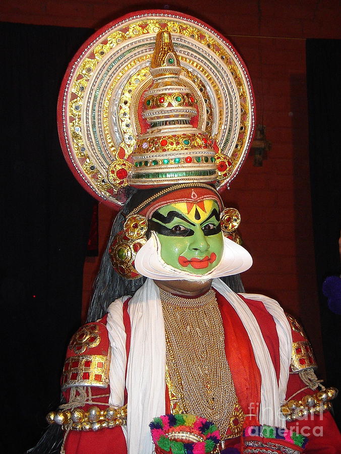 Kathakali Performer 01 Photograph by Michael Holloway - Fine Art America