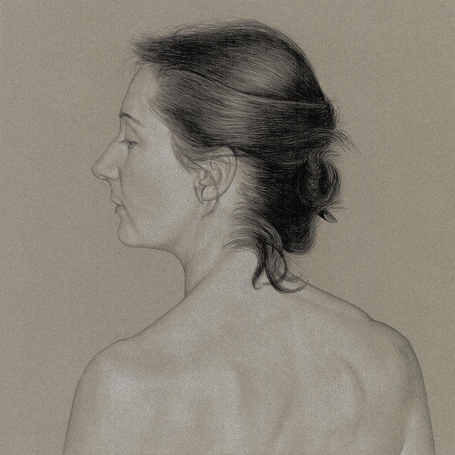 Kathleen 3 Drawing by David Kleinsasser