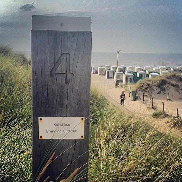 Beach Photograph - Katwijk Aan Zee #beach #beachstagram by Andy Kleinmoedig