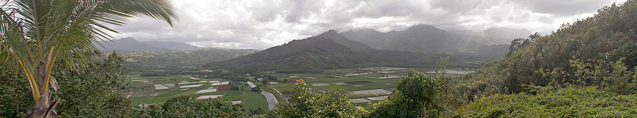 Mountain Photograph - Kauai Panorama by Peter J Sucy