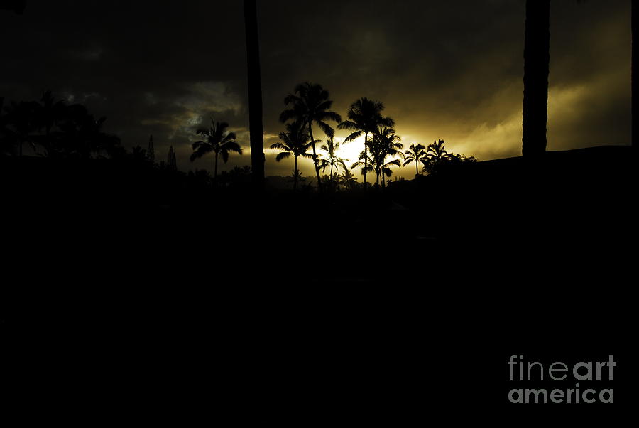Kauai Storm Sunset Photograph by Blake Webster