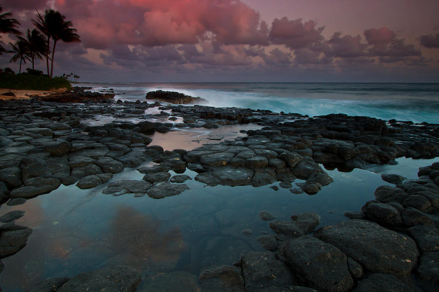 Kauai Sunset Photograph by Roger Mullenhour