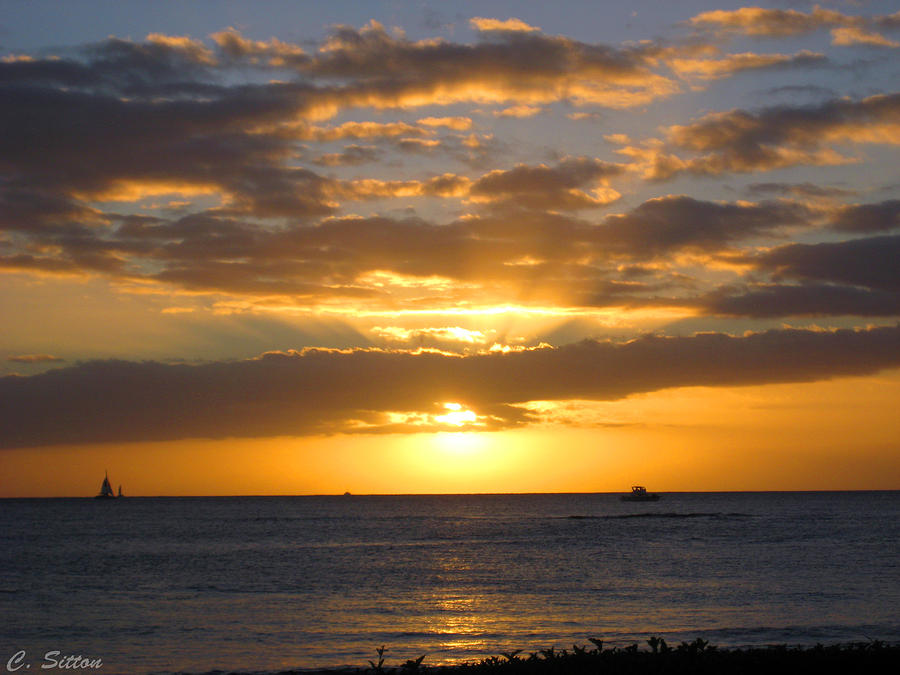Kawaii Sunset 2 Photograph by C Sitton