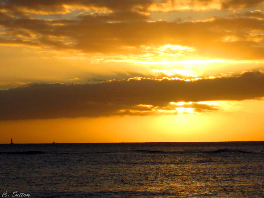 Kawaii Sunset Photograph by C Sitton