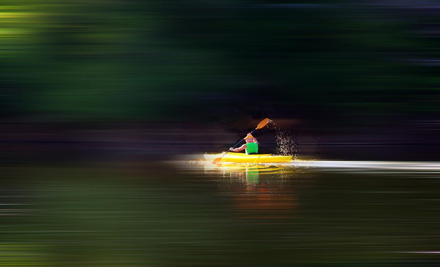 Kayak KS Photograph by Brian Duram