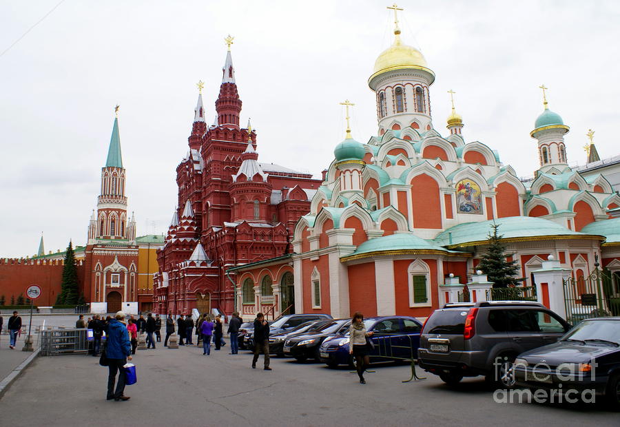 Kazan Cathedral 1 Photograph by Padamvir Singh