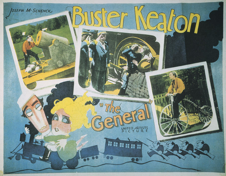 Keaton: The General, 1927 Photograph by Granger
