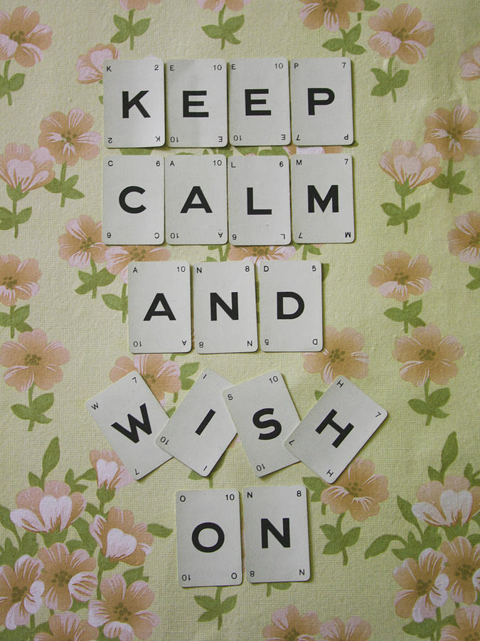 Keep Calm and Wish On Photograph by Georgia Clare