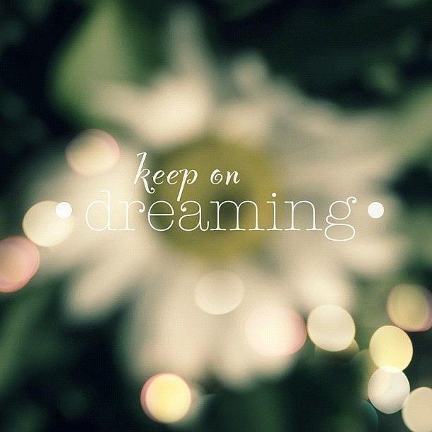 Nature Photograph - Keep On Dreaming.✨ ... Daisy Edit by Traci Beeson