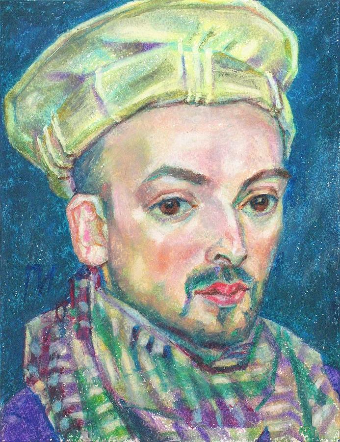 Portrait Painting - Kemal Tarba by Leonid Petrushin