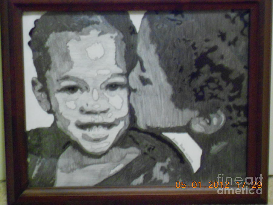 Kendricks Kids Drawing by Angel Roque Pixels