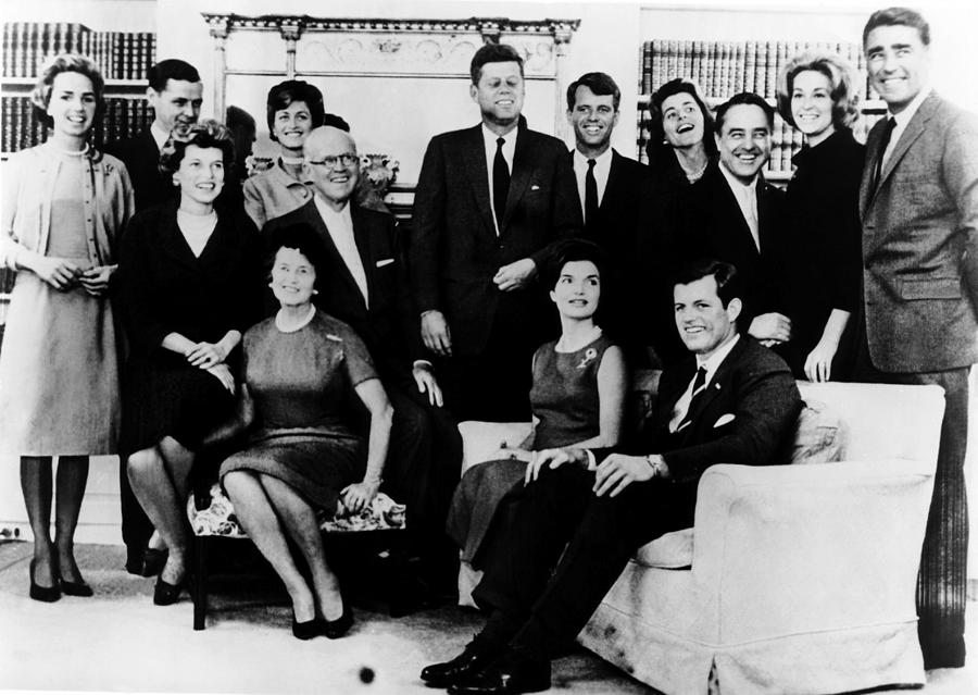 Rose Photograph - Kennedy Family, November 1960 by Everett