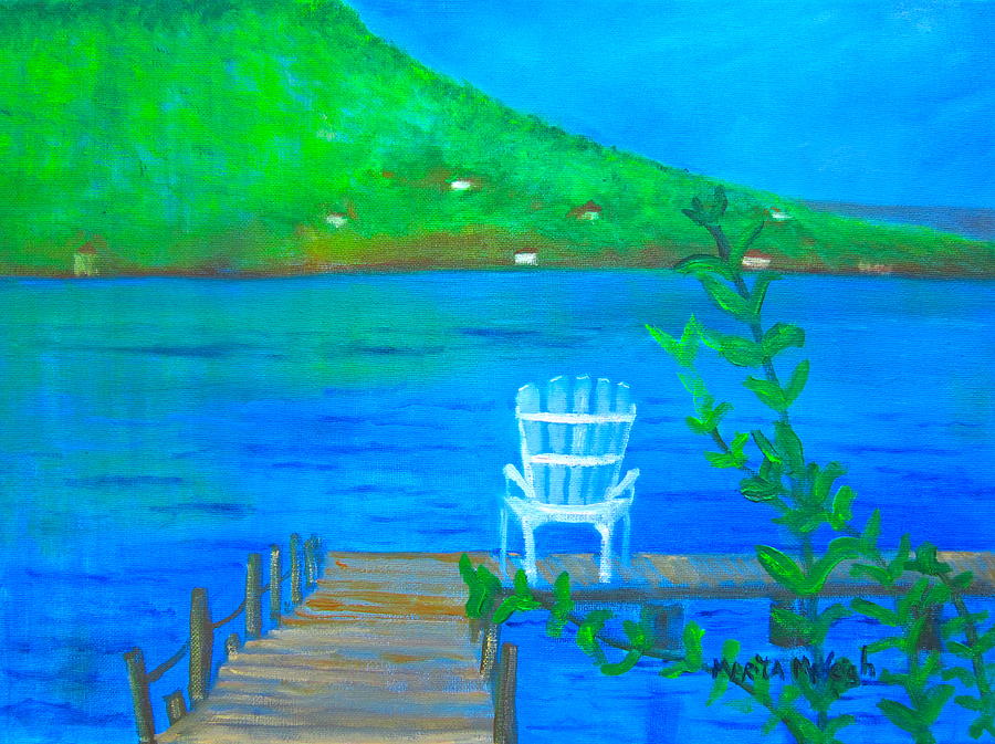 Keuka Lake Painting by Marita McVeigh