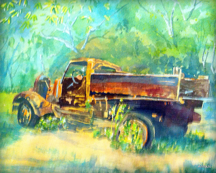 Key Truck Painting by AnnaJo Vahle