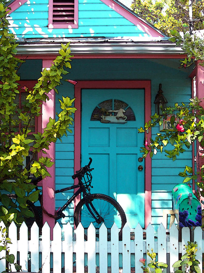 Cottage Photograph - Key West House by Susan Taylor