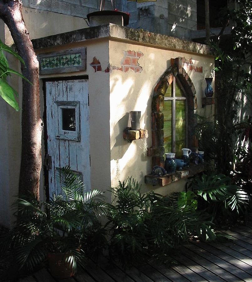 Key Photograph - Key West Pottery Shed by Lin Grosvenor