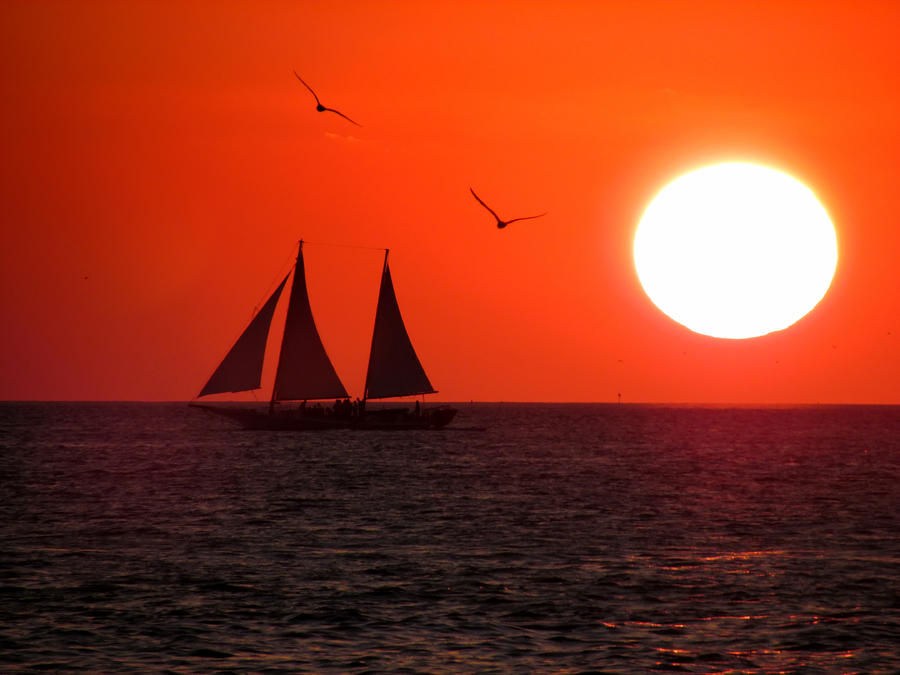 Key West Sunset Photograph by Joe Myeress