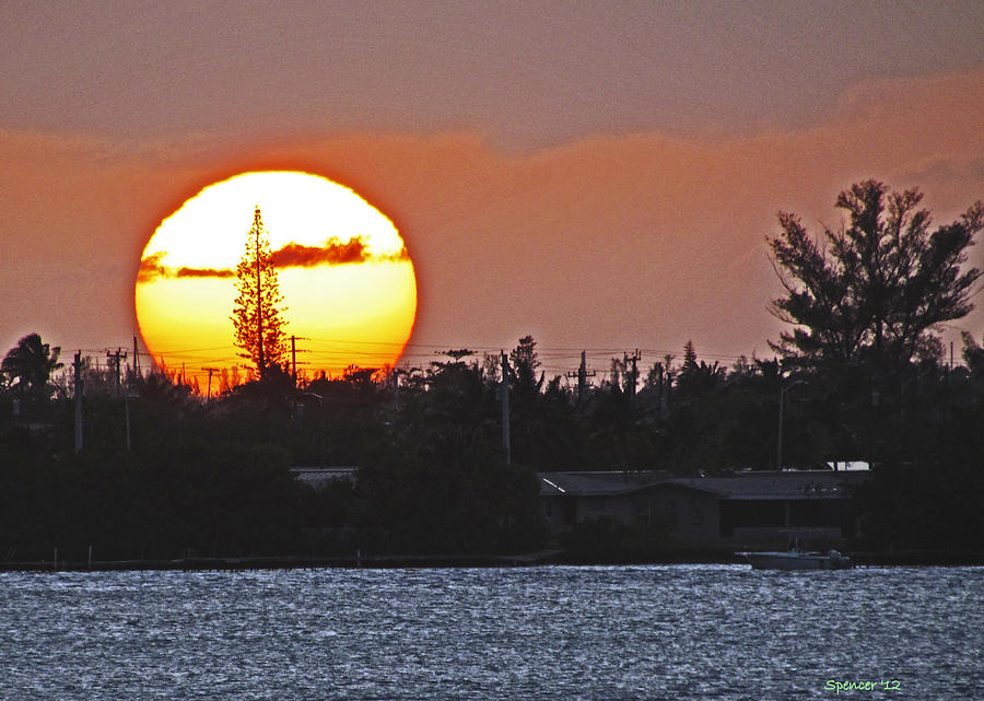 Key West Sunset Photograph by T Guy Spencer