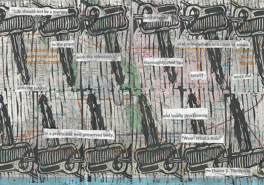 Key Drawing - Keys on Map by William Cauthern Key Drawing - Keys on Map by William Cauthern