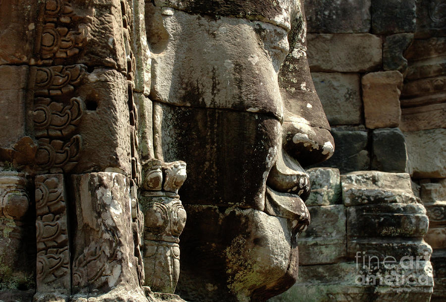 Khmer Ruin Ankor Wat Photograph by Bob Christopher