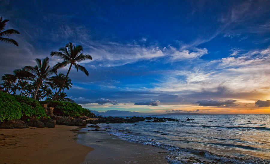 Kihei beach Photograph by James Roemmling